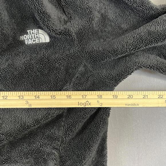 The North Face Osito Fleece Jacket Womens Medium* Black Full Zip Mock Neck - Picture 6 of 7